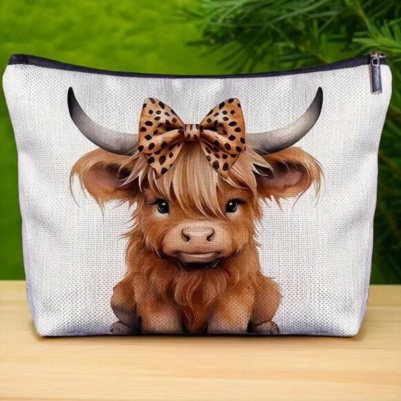 Handbags - Cute Cowgirl Cosmetic Bag Pouch  Cosmetic Pouch,Travel, Stationary, Money Holder